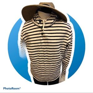 JCrew nautical hoodie L